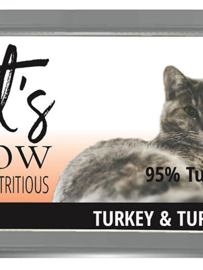 Dave's Pet Food Cat's Meow 95% Turkey with Liver 5.5oz. (Case of 24)
