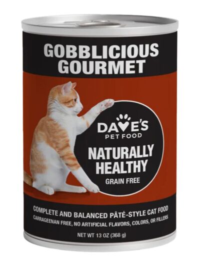Dave'S Pet Food Cat Naturally Healthy Gobblicious Dinner 12Oz (Case of 12)