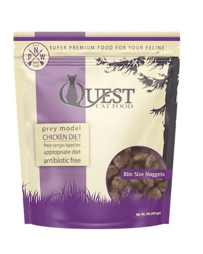 Steves Cat Quest Freeze Dried Nuggets Chicken 10oz.