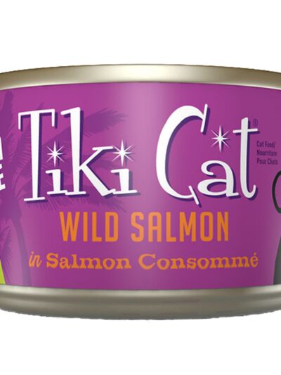 Tiki Pets Cat Luau Hanl Salmon 6oz. (Case of 8)