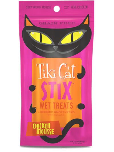 Tiki Pets Cat Stix Mousse Chicken 3oz. (Case of 12)