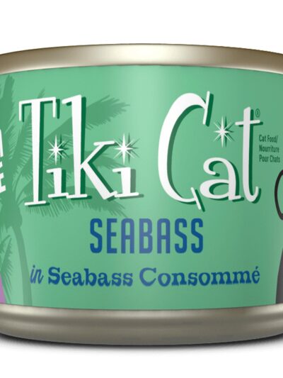 Tiki Pets Cat Luau Oahu Seabass 6oz. (Case of 8)