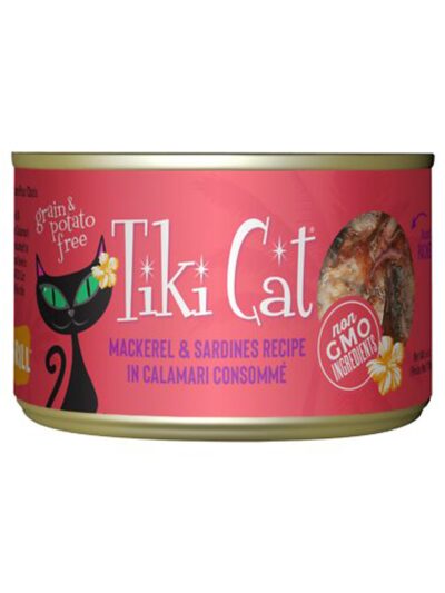 Tiki Pets Cat Makaha Grill Mackerel and Sardine 6oz. (Case of 8)