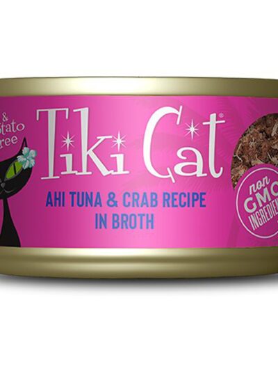 Tiki Pets Cat Hana Grill Ahi Tuna and Crab 2.8oz. (Case of 12)
