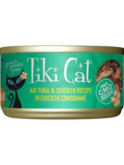 Tiki Pets Cat Hookena Luau Tuna and Chicken 2.8oz. (Case of 12)