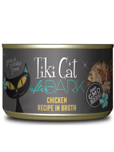 Tiki Pet Cat After Dark Pate Chicken 5.5oz. Multipack (Case of 12)