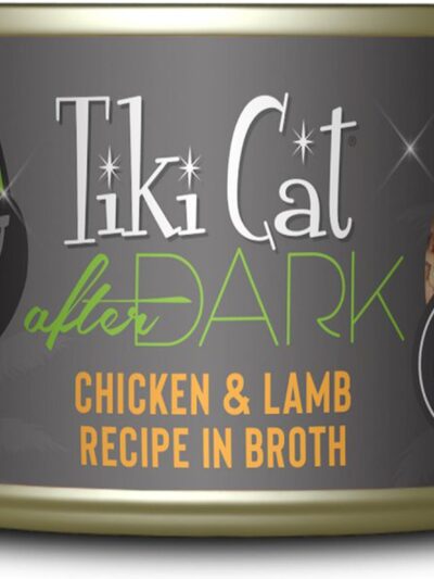 Tiki Pets Cat After Dark Chicken Lamb 5.5oz. (Case of 8)