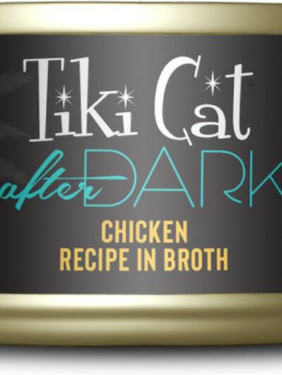 Tiki Pets Cat After Dark Chicken 2.8oz.(Case of 12)