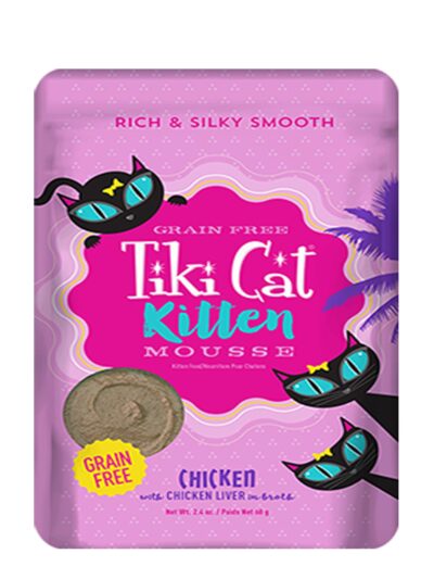 Tiki Pets Cat Mousse Kitchen 2.4oz. (Case of 12)