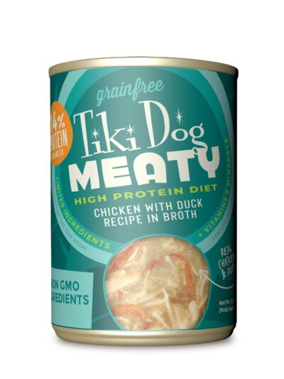 Tiki Pet Dog Meaty Chiken 12oz. (Case Of 8)