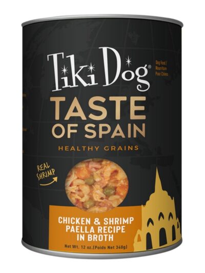 Tiki Pet Dog Gourmet Spanish Paella 12oz. (Case of 8)
