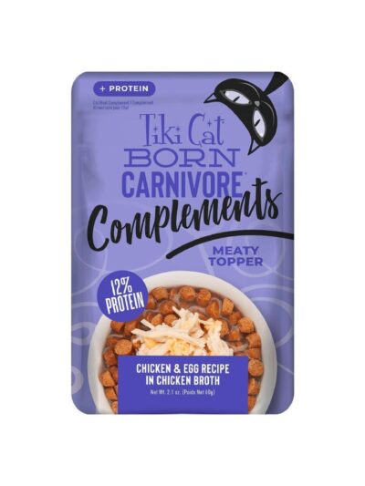 Tiki Pet Cat Complements Chicken & Egg 2.1Oz (12 per unit)