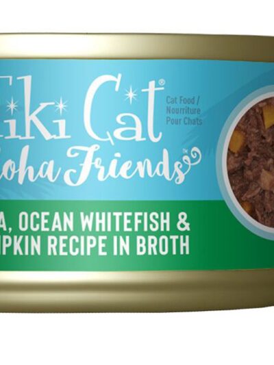 Tiki Pets Cat Aloha Tuna Whitefish 3oz. (Case of 12)