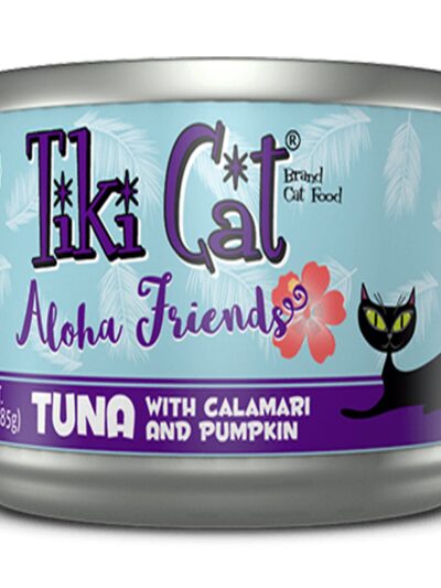 Tiki Pets Cat Aloha Tuna Calmari 3oz. Pouch (Case of 12)