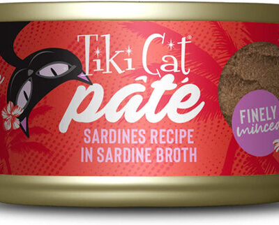 Tiki Pets Cat Grill Sardines Pate 2.8oz. (Case of 12)