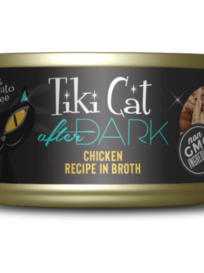Tiki Pet Cat After Dark Pate Chicken 2.8oz. (Case of 12)