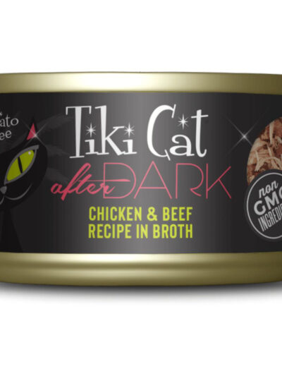 Tiki Pet Cat After Dark Pate Chicken & Beef 2.8oz. (Case of 12)