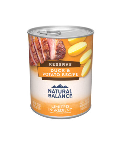 Natural Balance Pet Foods Limited Ingredient Reserve Canned Dog Food Duck & Potato 13.2oz