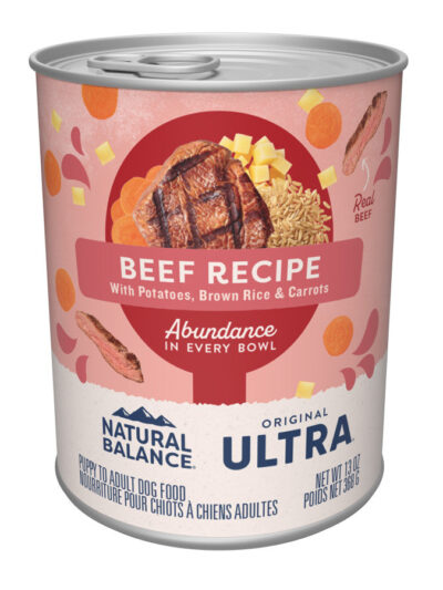 Natural Balance Pet Foods Original Ultra Abundance Canned Dog Food Beef 13oz