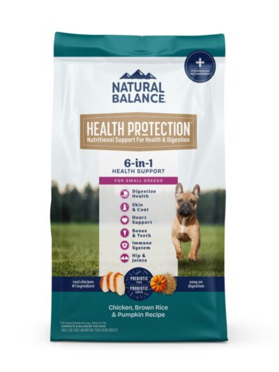 Natural Balance Pet Foods Health Protection Small Breed Dry Dog Food Chicken, Rice & Pumpkin 12lb