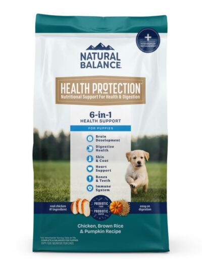 Natural Balance Pet Foods Health Protection Puppy Dry Dog Food Chicken, Rice & Pumpkin, 1ea/12 lb