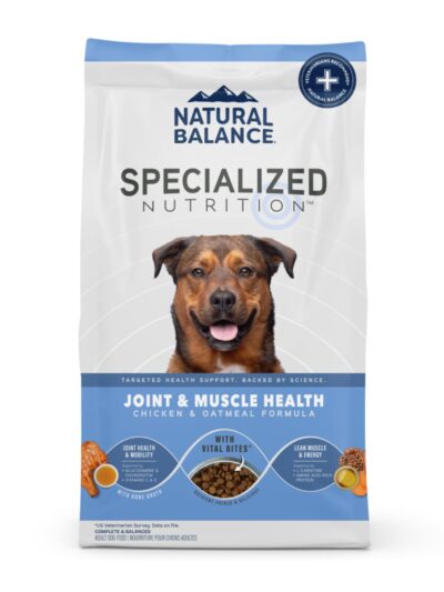 Natural Balance Pet Foods Specialized Joint Muscle Dry Dog Food Chicken Oatmeal, 1ea/3.5 lb