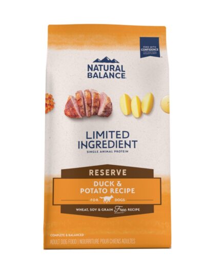 Natural Balance Pet Foods Limited Ingredient Reserve Grain Free Duck & Potato 22lb