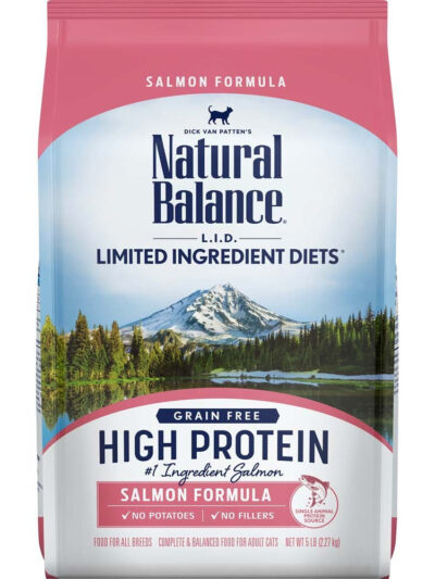 Natural Balance Pet Foods L.I.D. High Protein Dry Cat Food Salmon 1ea/5 lb