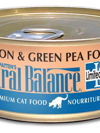 Natural Balance Pet Foods Limited Ingredient Canned Cat Food Salmon & Green Pea 5.5oz