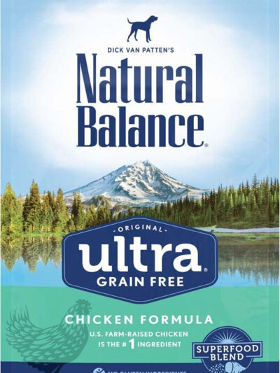 Natural Balance Pet Foods Ultra Grain Free Dry Dog Food Chicken 1ea/4 lb