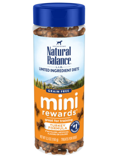 Natural Balance Pet Foods Rewards Minis Soft & Meaty Dog Treats Turkey 1ea/5.3 oz