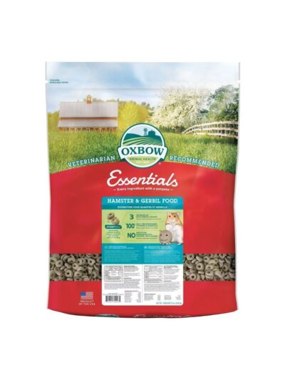 Oxbow Animal Health Essentials Hamster & Gerbil Food 1ea/15 lb