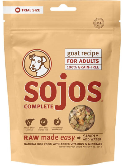 Sojos Dog Freeze-Dried Complete Adult Goat 7Lb