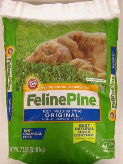 Feline Pine Original Non-Clumping Cat Litter 1ea/7 lb