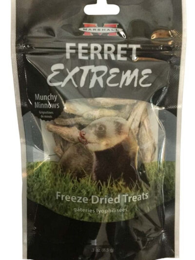 Marshall Pet Products Ferret Extreme Munchy Minnows Treats 1ea/0.3 oz