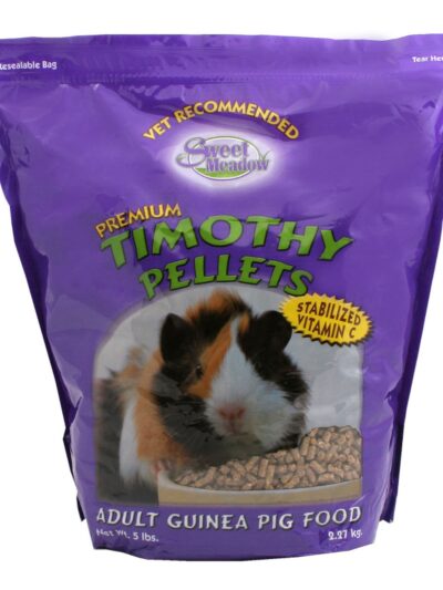 Sweet Meadow Farm Premium Timothy Pellets Guinea Pig Food 1ea/5 lb