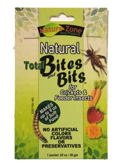 Nature Zone Natural Total Bites & Bits for Crickets & Feeder insects 1ea/.92oz.