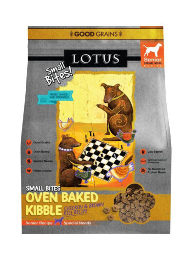 Lotus Dog Senior Small Bite Chicken 5Lb