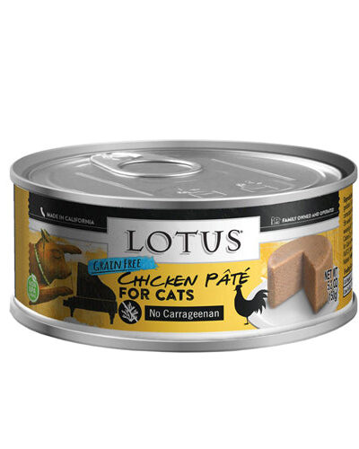 Lotus Cat Grain Free Chicken Pate 2.75oz. (Case of 24)