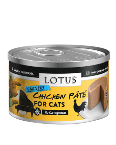 Lotus Cat Grain Free Chicken Pate 5.3oz. (Case of 24)