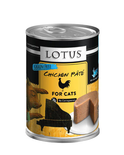 Lotus Cat Grain Free Chicken Pate 12.5oz. (Case of 12)