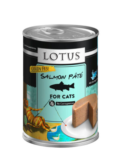 Lotus Cat Grain Free Salmon Pate 12.5oz.