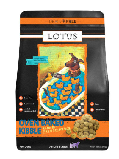 Lotus Dog Adult Grain Free Duck Sweet Potato 4Lb