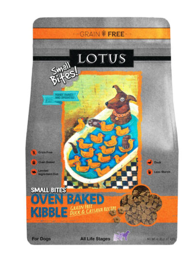 Lotus Dog Small Bite Duck Formula 4Lb