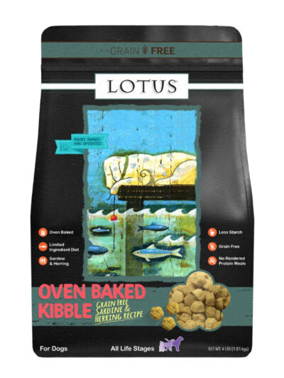 Lotus Dog Adult Grain Free Sardine Pollock 4Lb