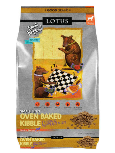 Lotus Dog Senior Small Bite Chicken 12.5Lb