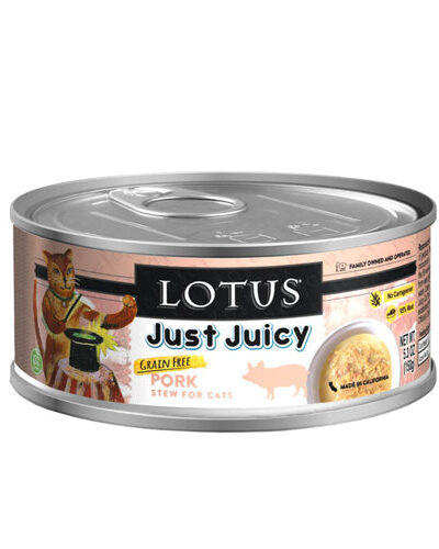 Lotus Cat Just Juicy Pork Stew 5.3oz. (Case of 24)