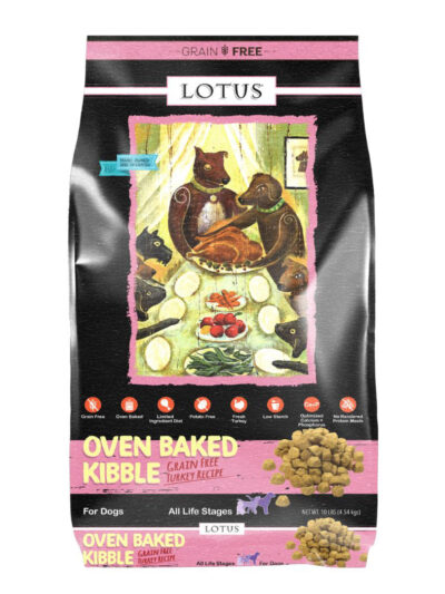 Lotus Dog Adult Grain Free Turkey 10Lb