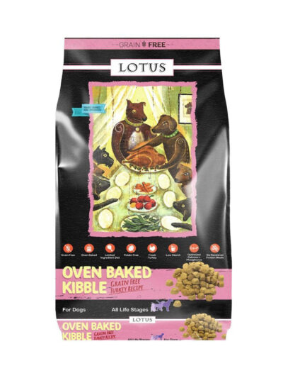 Lotus Dog Adult Grain Free Turkey 20Lb