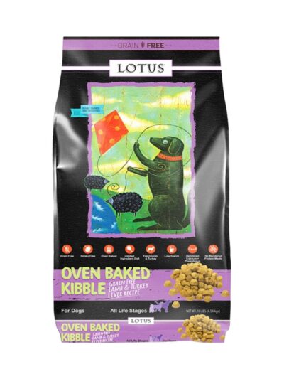 Lotus Dog Grain Free Lamb Turkey Liver 10Lb